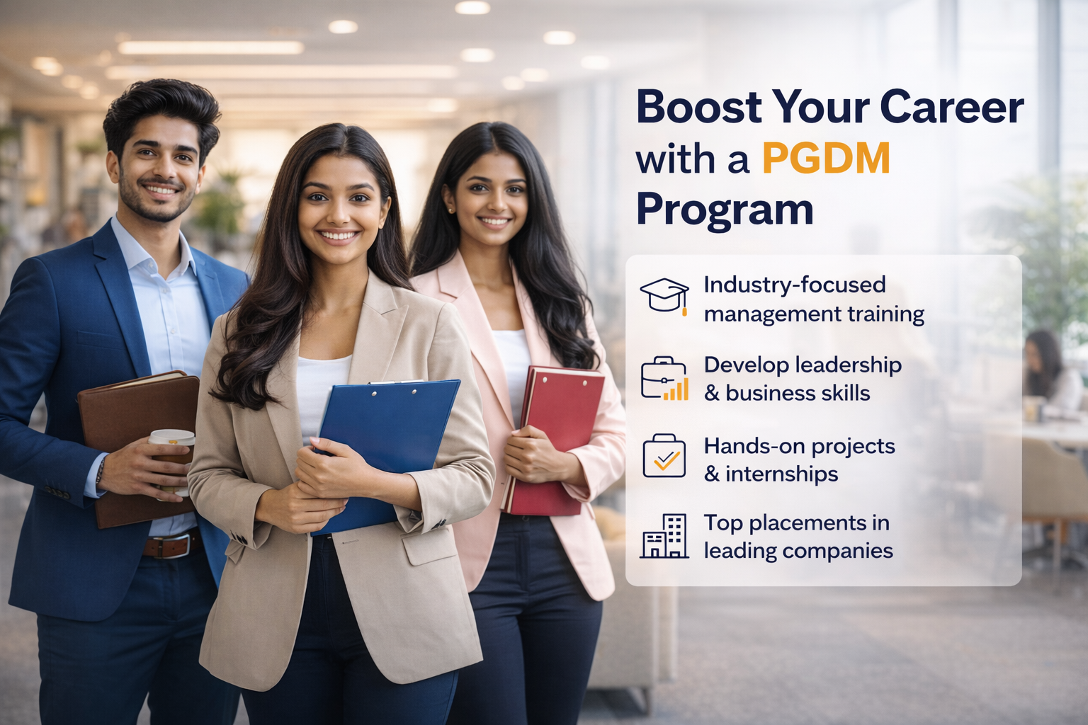 PGDM Career Banner