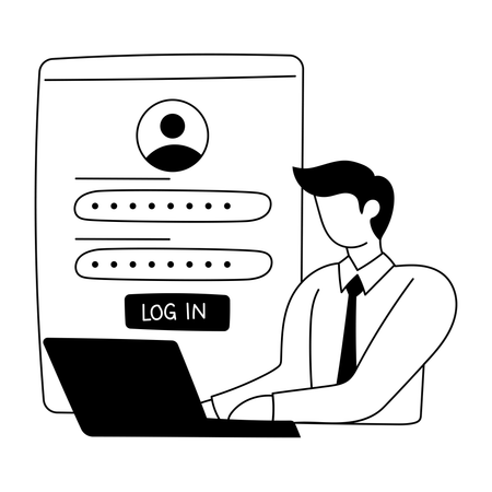 Seeree Login Illustration
